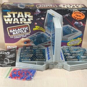 Star Wars Electronic Galactic Battle Game -Complete 1997 Tiger Electronics